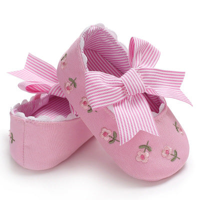 Chaussures princesse pour bébé - chaussures pour tout-petits à fond souple