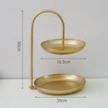 Metal Tray Gold