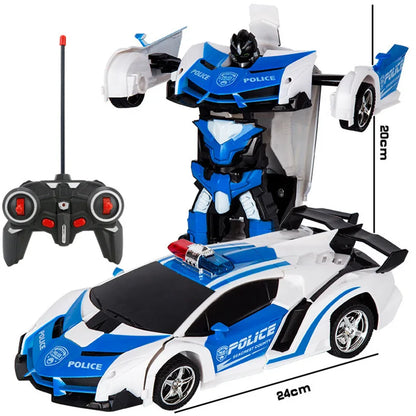 2 in 1 Electric Transformation RC Robot Car