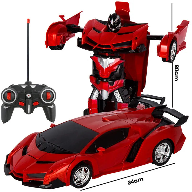 2 in 1 Electric Transformation RC Robot Car