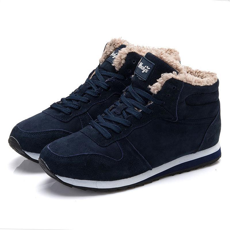 Unisex Couples Warm Cotton Shoes