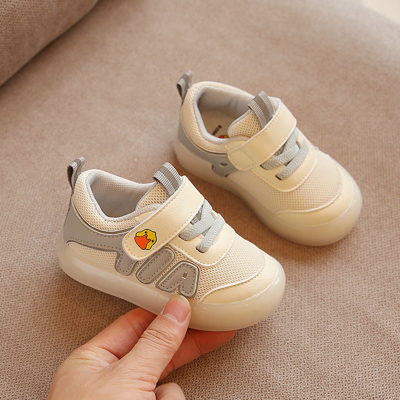 Cute And Comfortable Baby Velcro Toddler Shoes