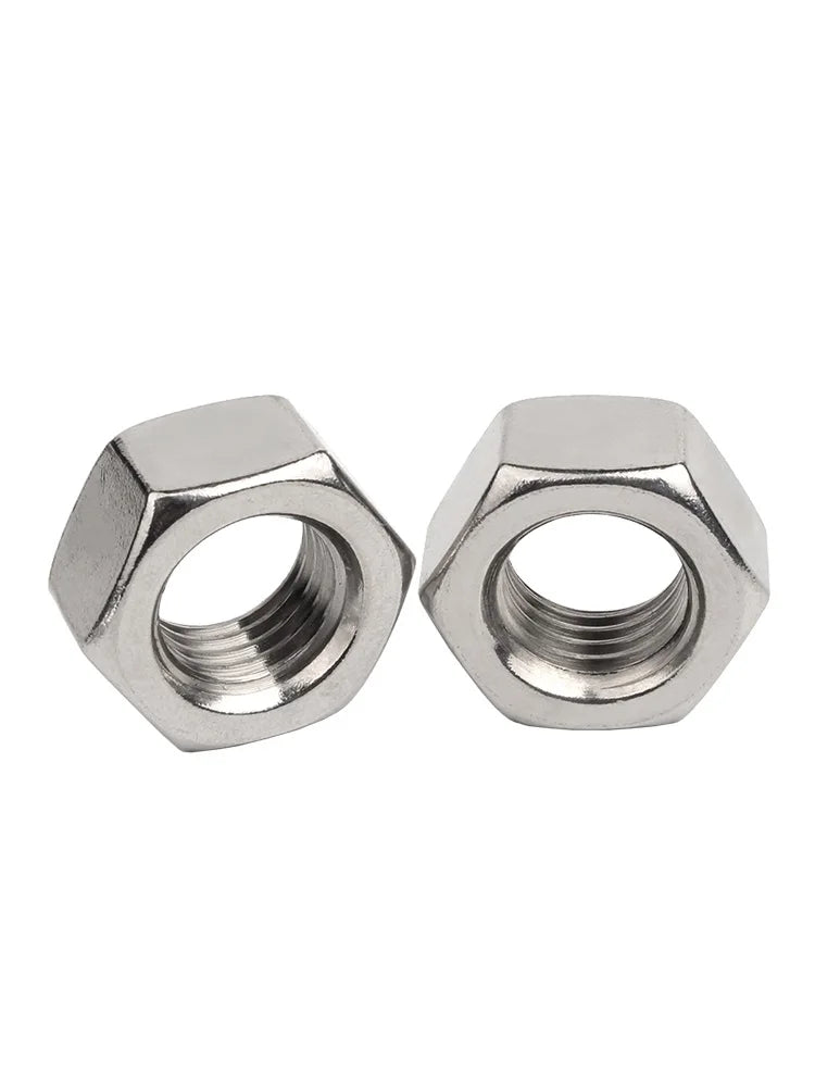 304 Stainless Steel High-Strength Hex Nuts