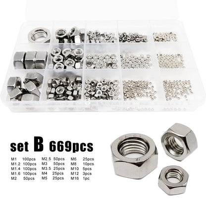 304 Stainless Steel Metalworking Hexagonal Nut