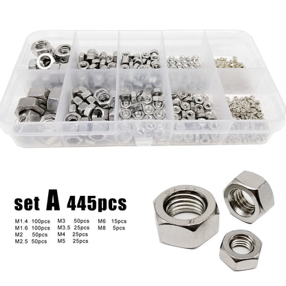 304 Stainless Steel Metalworking Hexagonal Nut