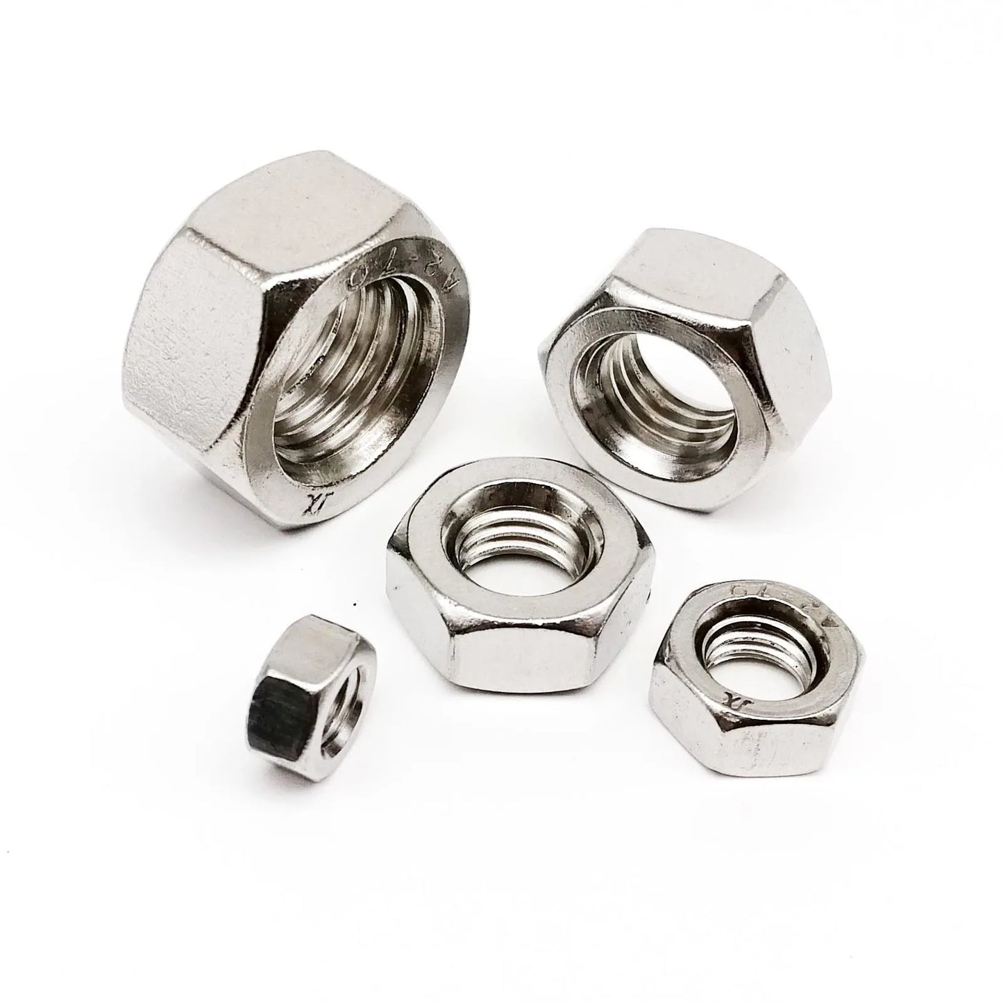 304 Stainless Steel Metalworking Hexagonal Nut