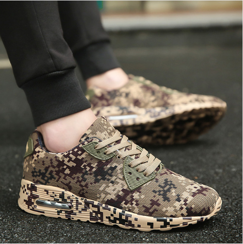 Unisex Camouflage Air Cushion Shoes