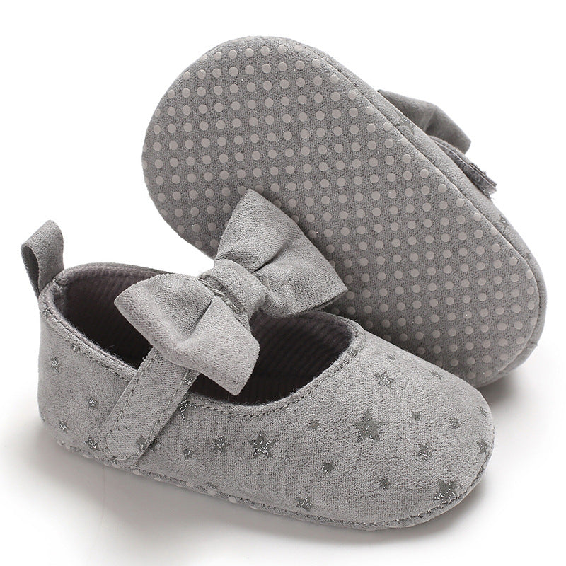 Anti-Skid, Flower Velcro Toddler Shoes