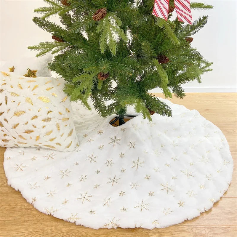 38/40cm Foot Carpet Skirts - Christmas Tree Rug