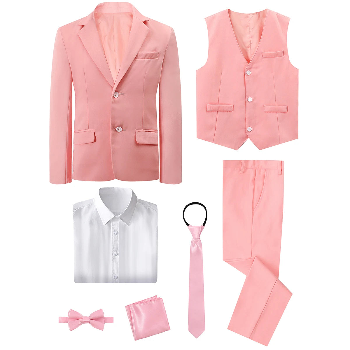 3PCS Kids Wedding Outfits Set