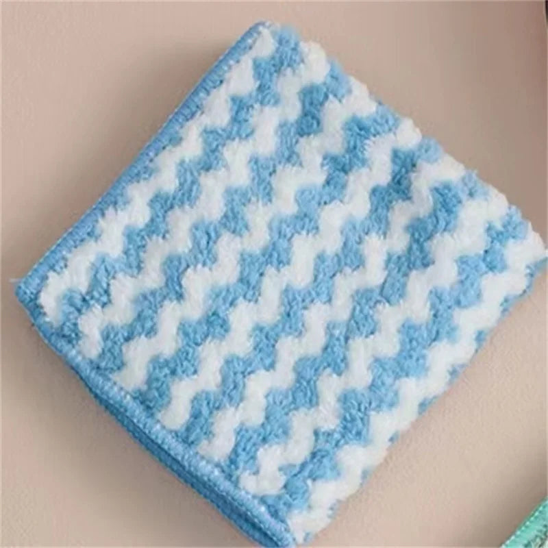 3/5 pieces Absorbent Cleaning Microfiber kitchen Towel