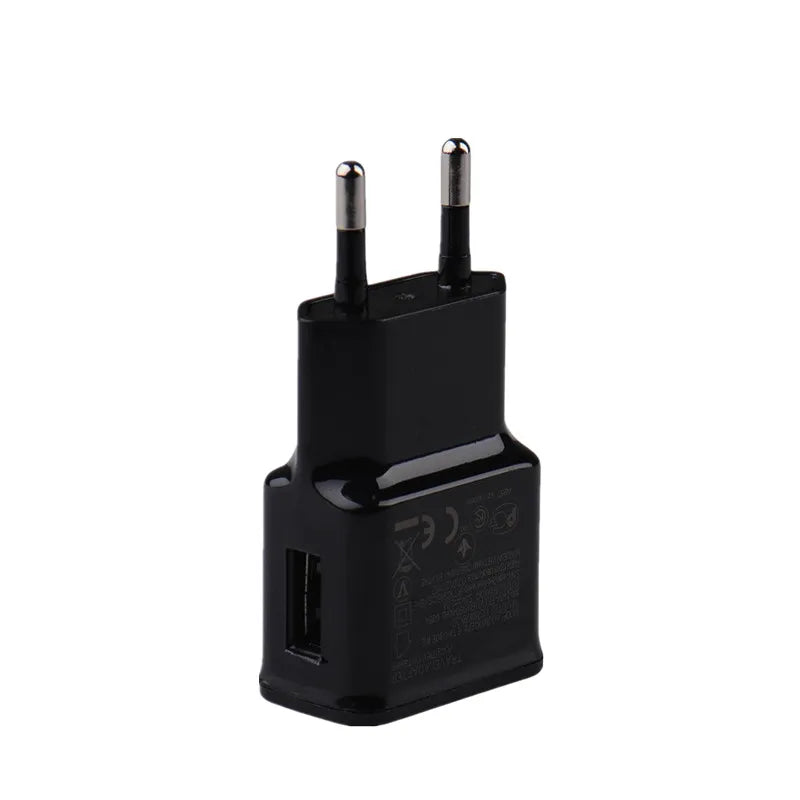 5V Portable Dual USB Power Adapter - Mobile Phone Charger