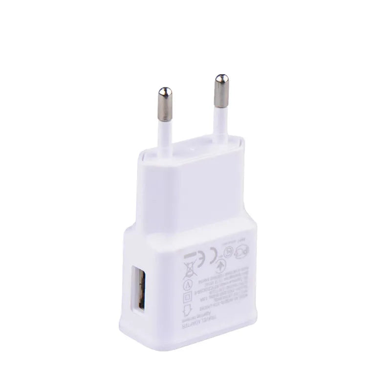 5V Portable Dual USB Power Adapter - Mobile Phone Charger