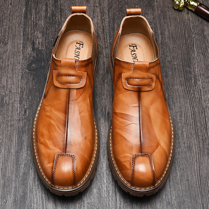 Mocassins en cuir pour hommes