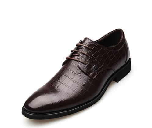 Chaussures en cuir véritable pour hommes