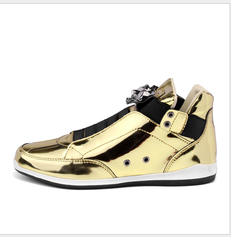 Men's Simple & Shiny Street Sneakers