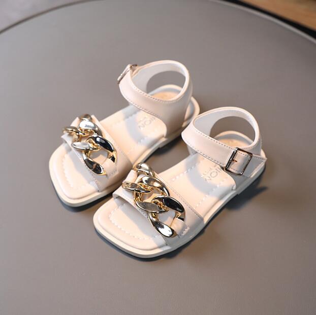 Girls Retro Sandals - Simple Princess Shoes