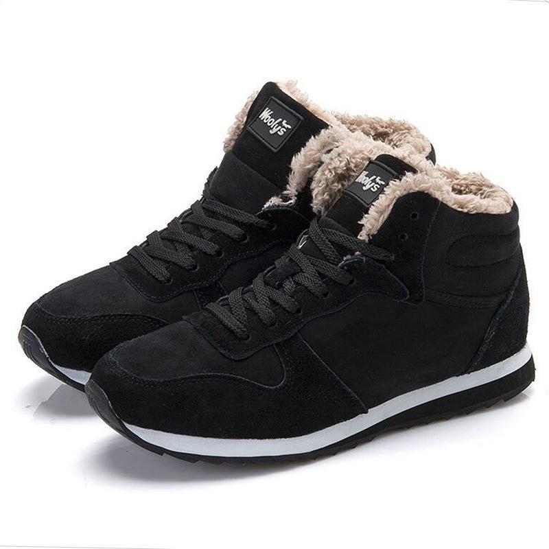 Unisex Couples Warm Cotton Shoes