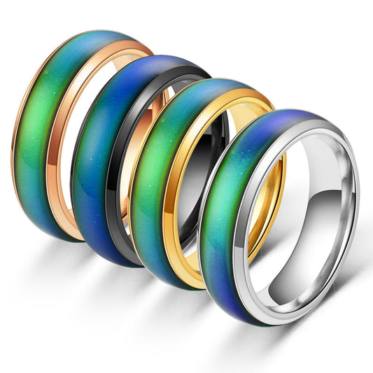 Stainless Steel Color Changing Rings