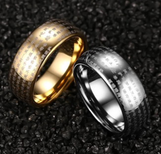 Unique & Dome Couple Rings