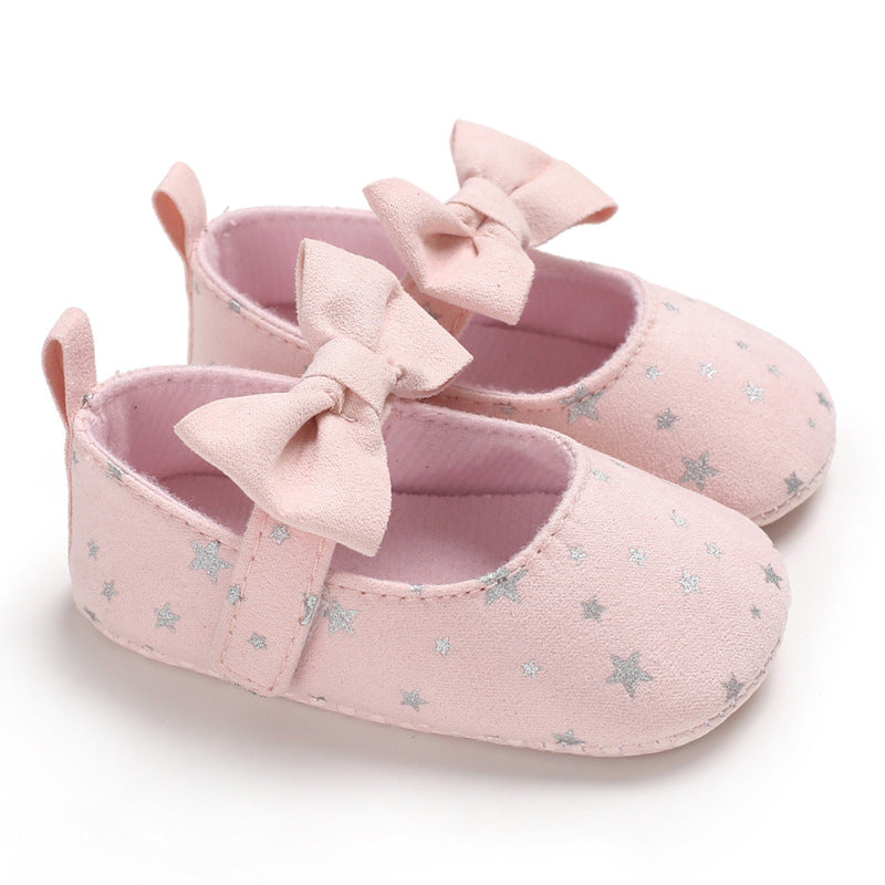 Anti-Skid, Flower Velcro Toddler Shoes