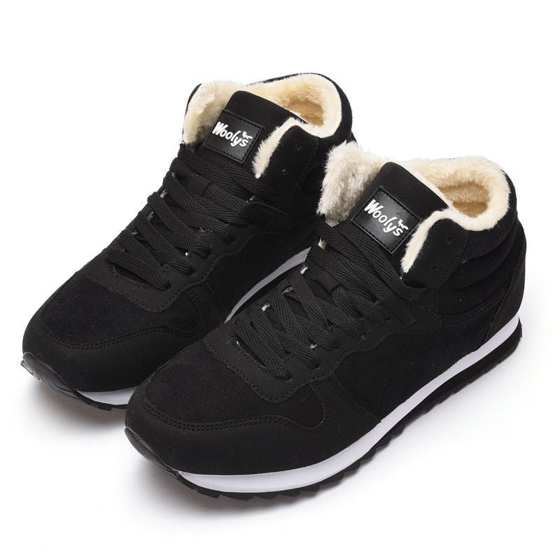 Unisex Couples Warm Cotton Shoes