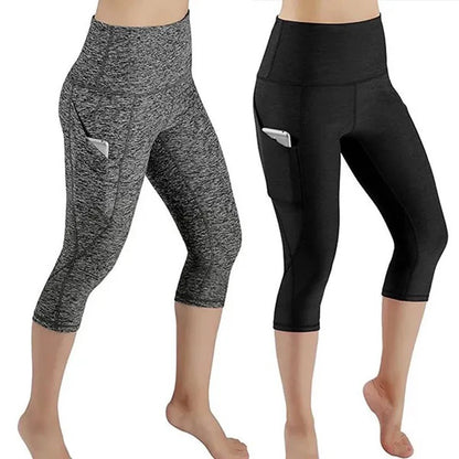 Modische Sport-Leggings mit Taschen