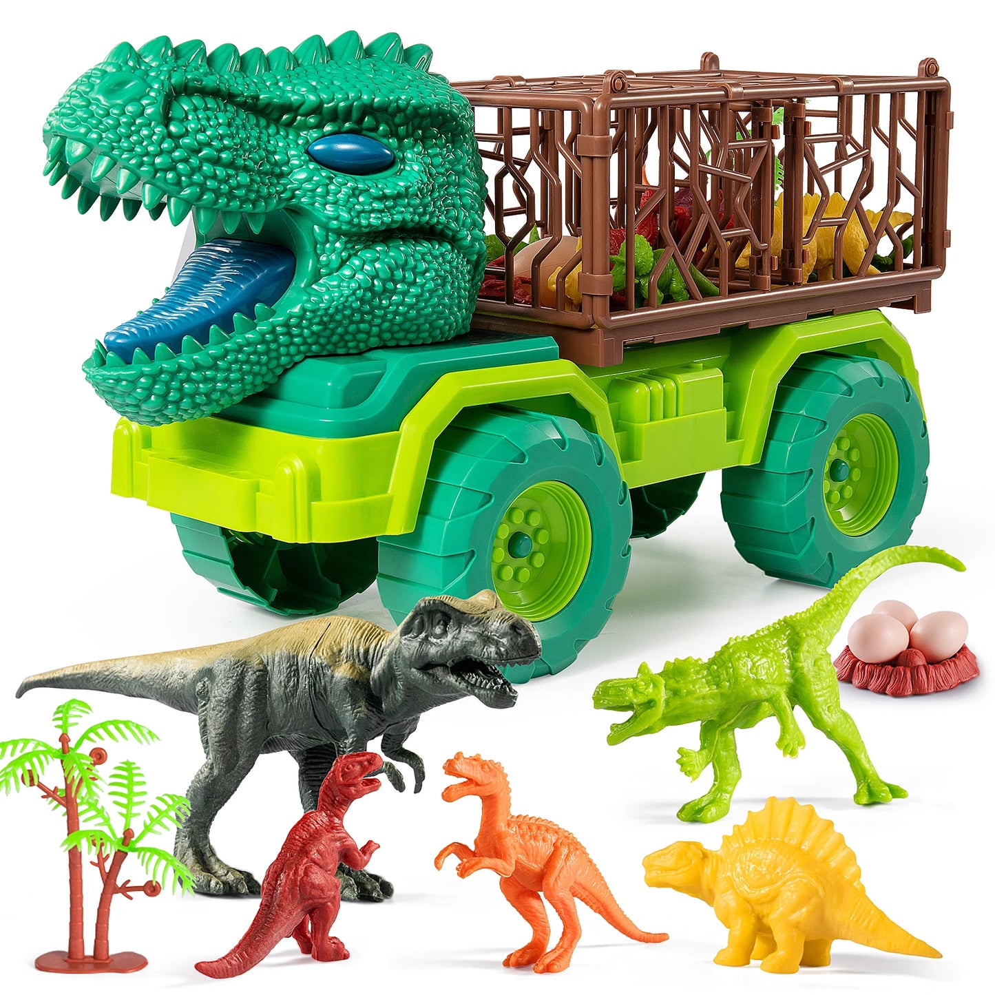 Camion de transport de dinosaures - Jurassic Park Dinosaur Toys