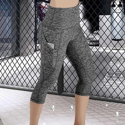 Modische Sport-Leggings mit Taschen
