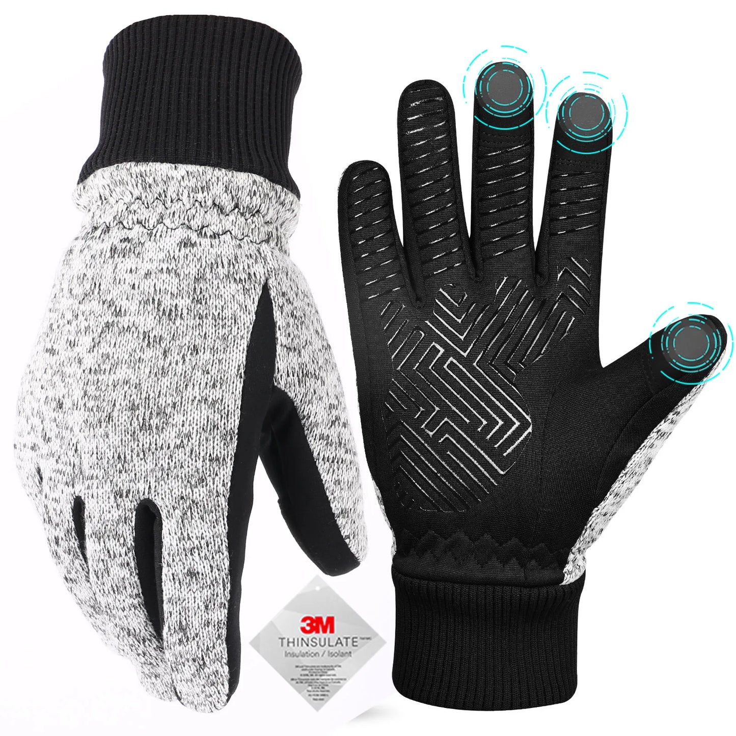 3M Thinsulate Winter Cycling Gloves Warm & Durable