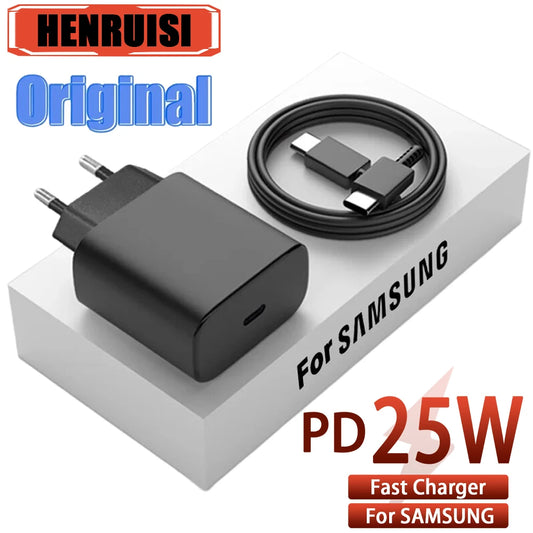 PD 25W Type C Charger - Quick Charge 3.0 Super Fast Charging