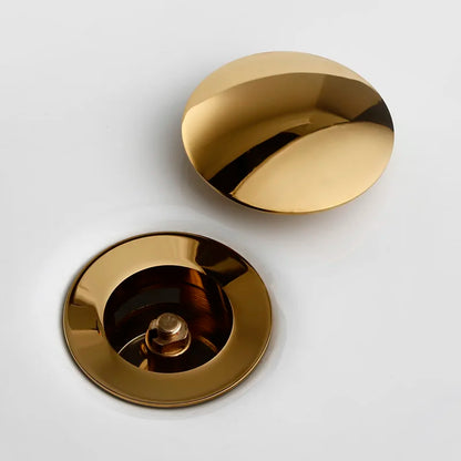 Bouchon de vidange escamotable pour lavabo de salle de bain