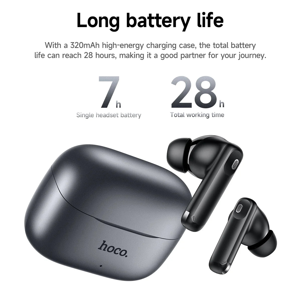 ANC+ENC Smart Sports Bluetooth Earbuds