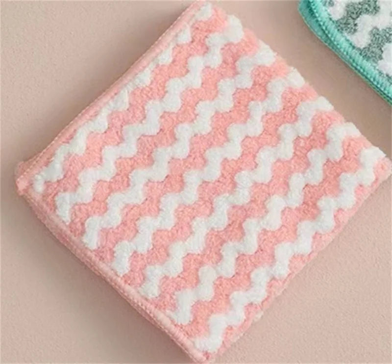 Absorbent Cleaning Microfiber kitchen Towel