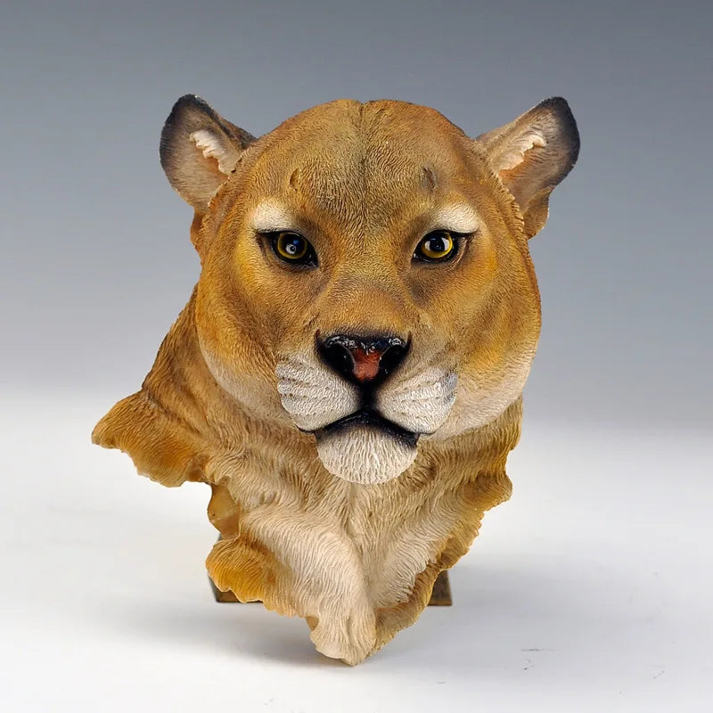 Animal Head Statues Home Wall Decor