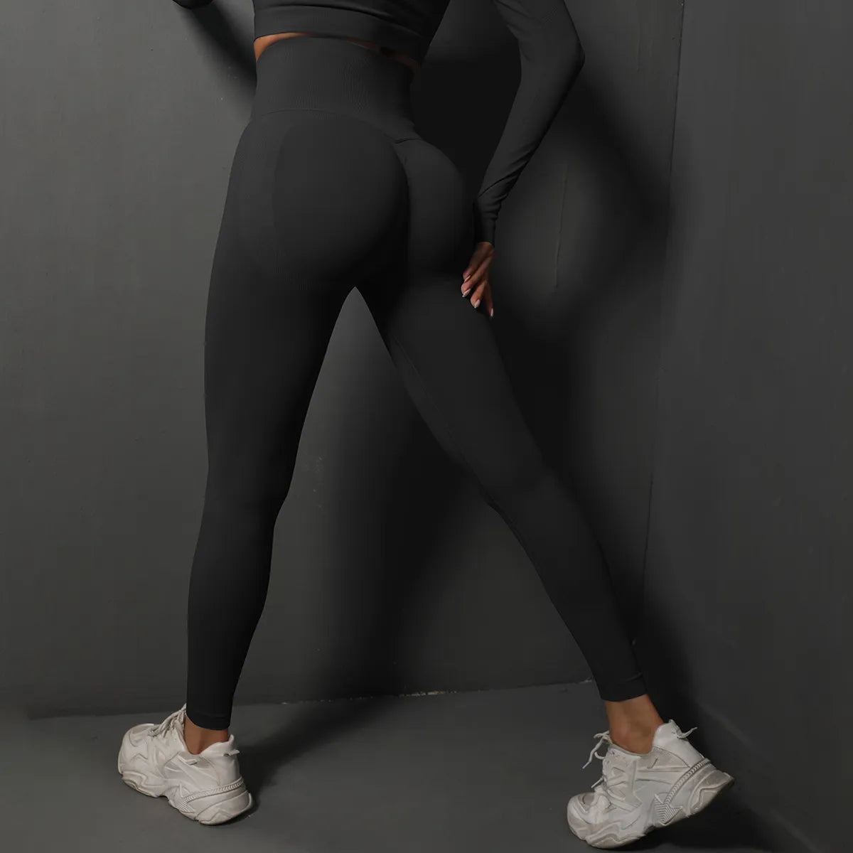 Seamless Gym Ankle-Length Booty Lifting Leggings