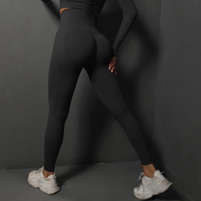 Seamless Gym Ankle-Length Booty Lifting Leggings
