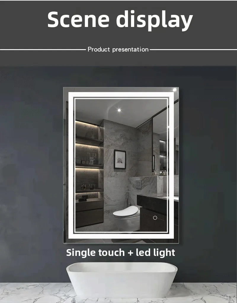 Anti Fog Dimmable Makeup LED Mirror