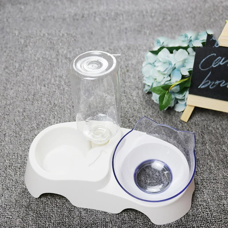 Automatic All-in-One Pet Food Bowl Feeder