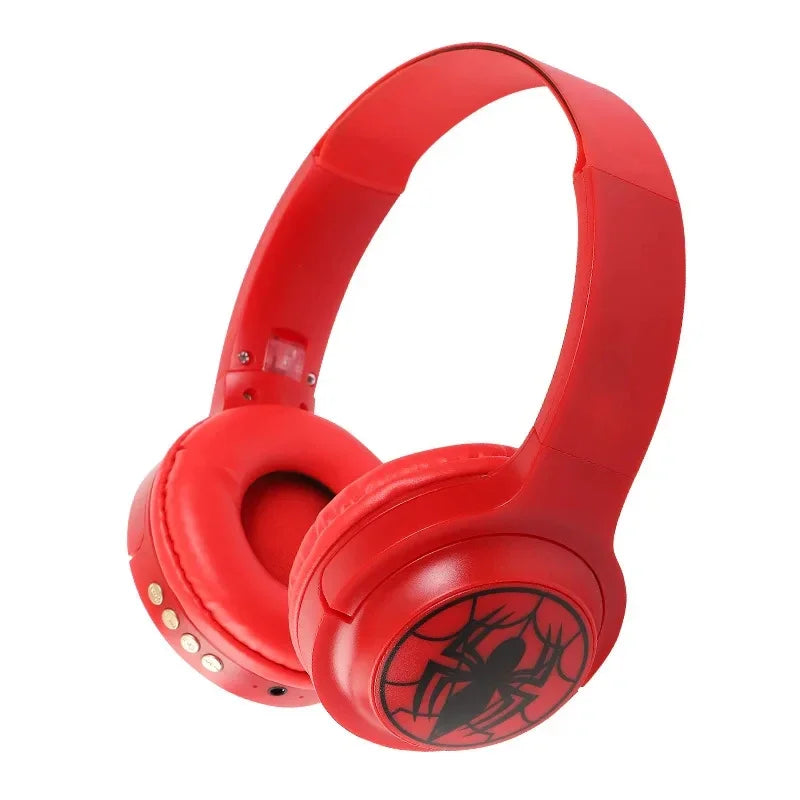 Bluetooth Spiderman Over-Ear Wireless Headphones
