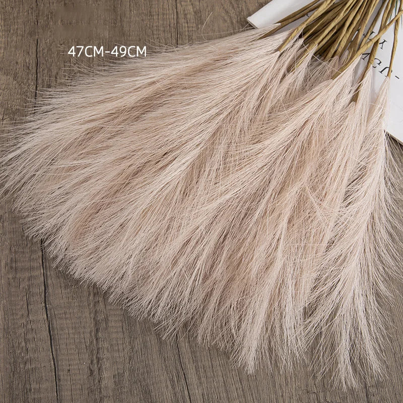 Boho Decor Fluffy Pampas Grass Fake Plant