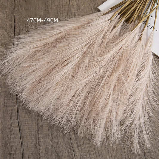 Boho Decor Fluffy Pampas Grass Fake Plant