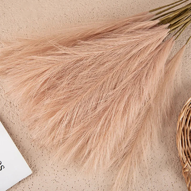 Boho Decor Fluffy Pampas Grass Fake Plant