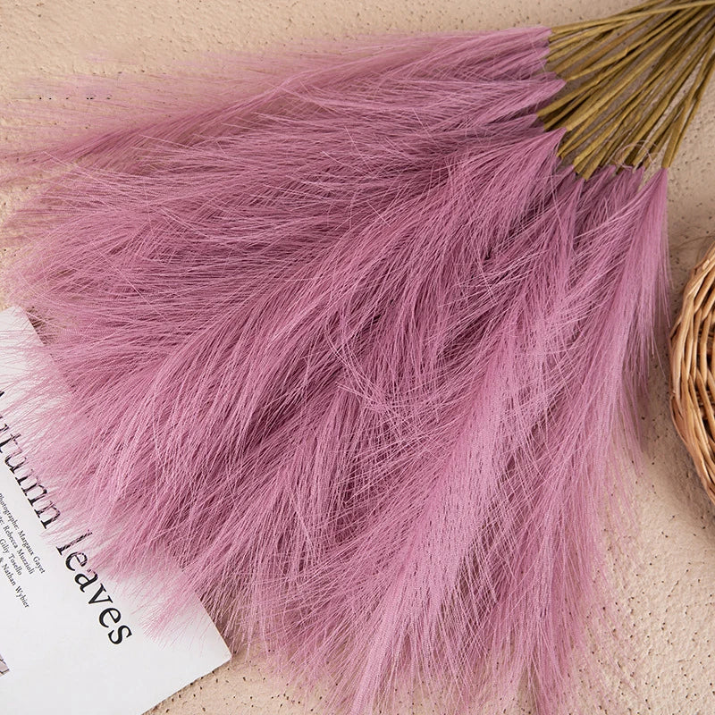 Boho Decor Fluffy Pampas Grass Fake Plant