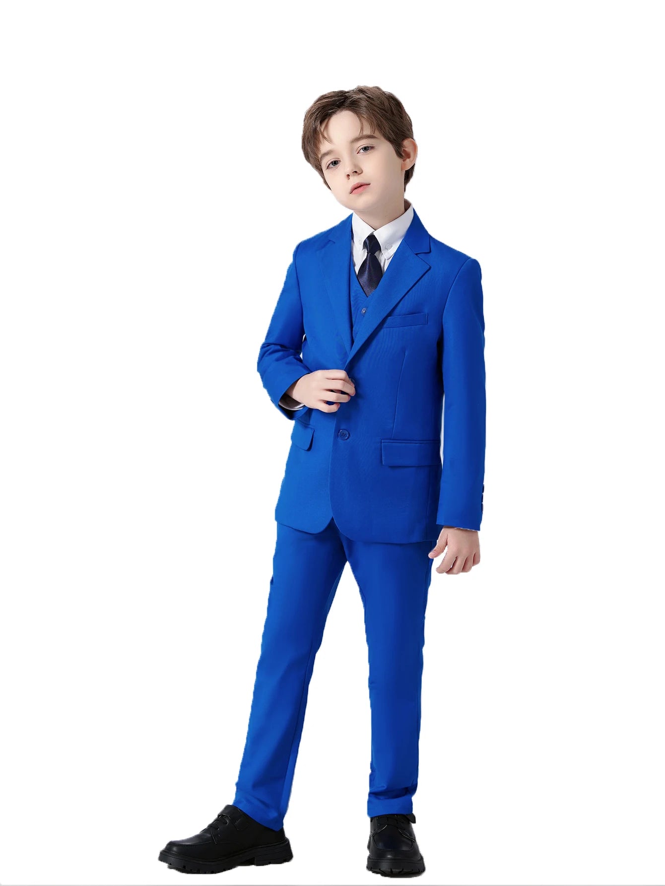 Boys Colorful Single Breasted Formal Blazer Suit