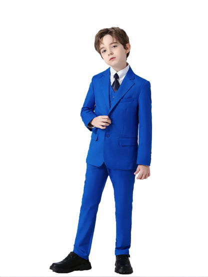 Boys Colorful Single Breasted Formal Blazer Suit