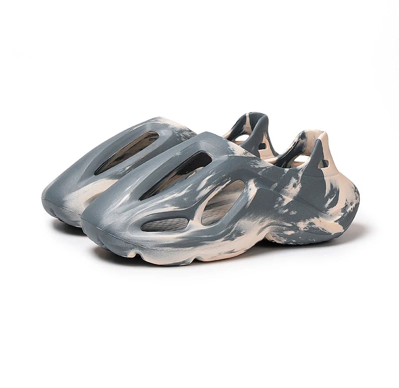 Camouflage Platform Soft Bottom Cloud Slippers
