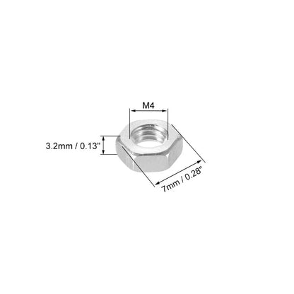 Carbon Steel Hexagon M2 to M12 Nuts