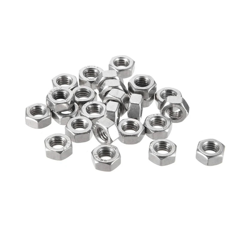 Carbon Steel Hexagon M2 to M12 Nuts