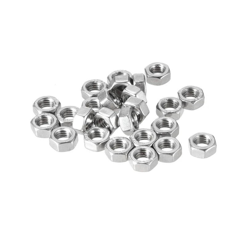 Carbon Steel Hexagon M2 to M12 Nuts